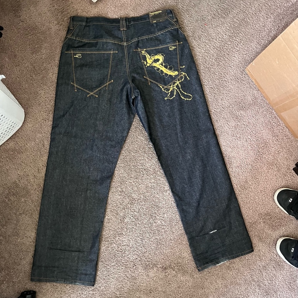 Rocawear embroidered jeans